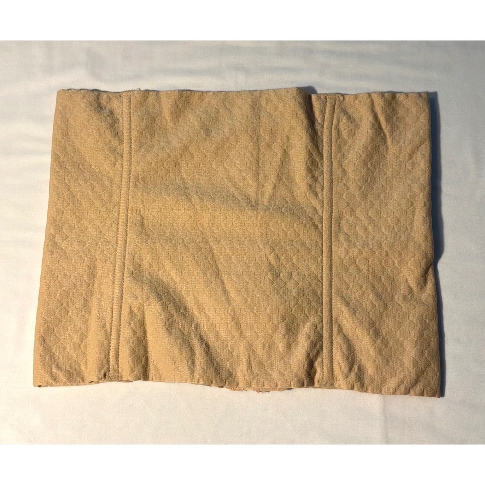 Heavenly Shapewear Beige Diamond Quilt Waist Nipper Cincher 4X 1190X